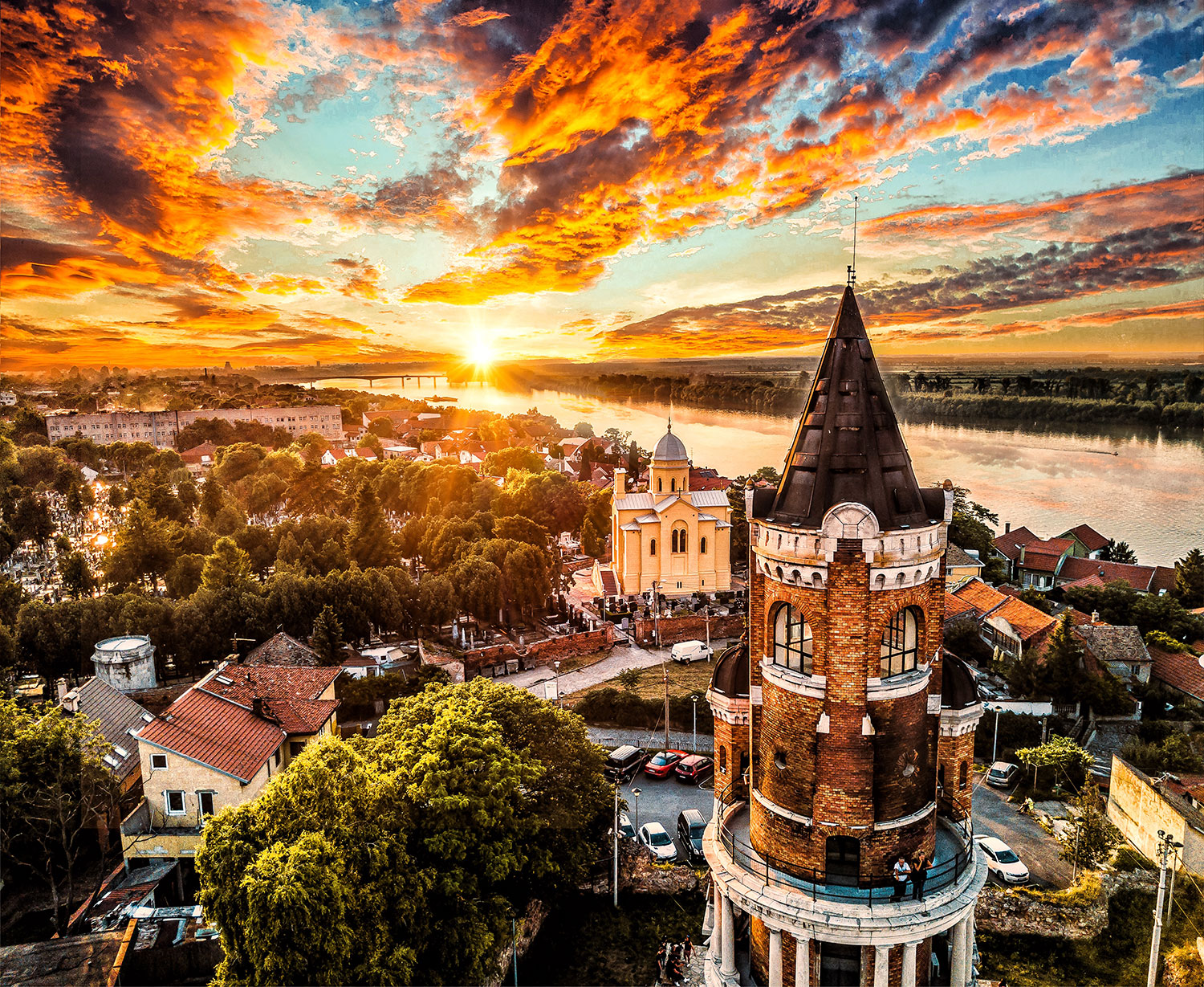 Gardoš Tower, Historic Tower, Zemun, Belgrade