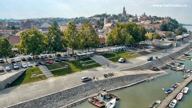 Zemunski kej, Šetalište uz reku, Zemun, Beograd